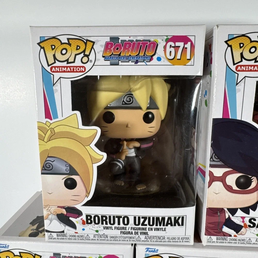 Funko Pop! Boruto Naruto Next Generations Lot 671 672 1036 1037 1039 Figures